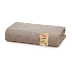 anko 100% Cotton Malmo 550 GSM | Silver Bath Towel | 135 x 68 cm Large Size Bath Towel | Travel, Gym, Spa, Salon Towel